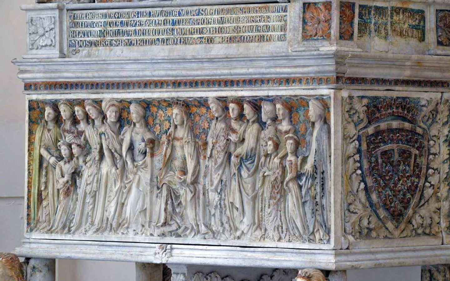 Sarcofago della Regina di Napoli Margherita di Durazzo